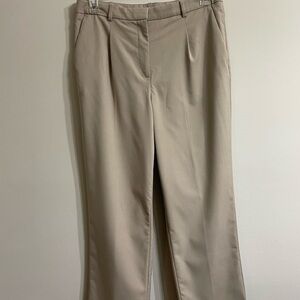 Women’s Khaki H&M Pants Minimalist Office Career Business Casual